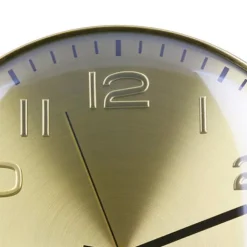 Wanduhr Curved gold Durchmesser 40 cm