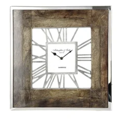 Wanduhr eckig London 60×60 cm