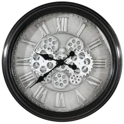Wanduhr Factona antik Durchmesser 53 cm