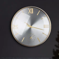 Wanduhr Modern Bicolor Casablanca Durchmesser 40 cm