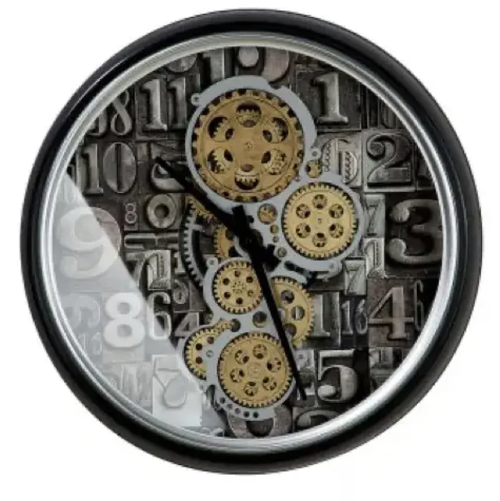 Wanduhr Numbers Durchmesser 51 cm