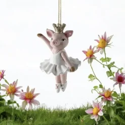 Weihnachtsbaumschmuck BALLERINA SCHWEIN Werner Voß Höhe 10 cm