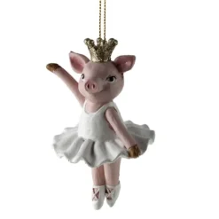 Weihnachtsbaumschmuck BALLERINA SCHWEIN Werner Voß Höhe 10 cm