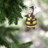 Weihnachtsbaumschmuck BIENE MIT TAKTSTOCK GiftCompany H 10 cm