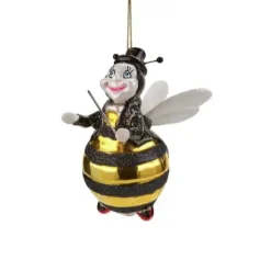 Weihnachtsbaumschmuck BIENE MIT TAKTSTOCK GiftCompany H 10 cm