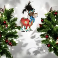 Weihnachtsbaumschmuck Crazy Donkey GiftCompany H 16 cm