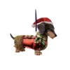 Weihnachtsbaumschmuck Dackel in Uniform GiftCompany H 10 cm
