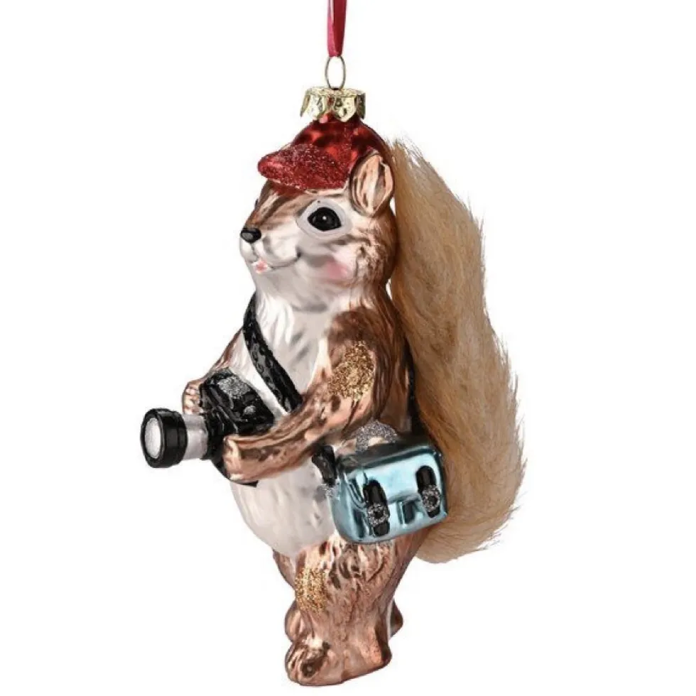 Weihnachtsbaumschmuck EICHHÖRNCHEN GiftCompany H 14 cm