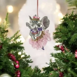 Weihnachtsbaumschmuck ELEFANT GiftCompany H 12 cm