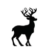 Weihnachtsbaumschmuck Elvor Hirsch