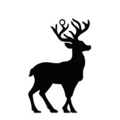 Weihnachtsbaumschmuck Elvor Hirsch