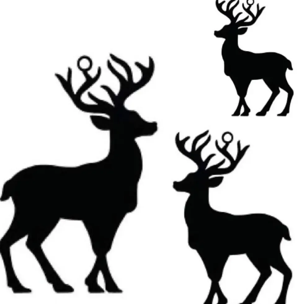 Weihnachtsbaumschmuck Elvor Hirsch
