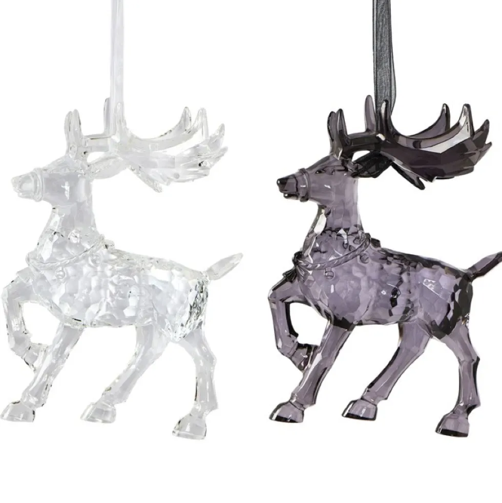 Weihnachtsbaumschmuck 2er-Set RENTIER GiftCompany H 14 cm