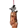 Weihnachtsbaumschmuck Golfbag GiftCompany Höhe 15 cm
