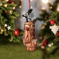 Weihnachtsbaumschmuck Golfbag GiftCompany Höhe 15 cm