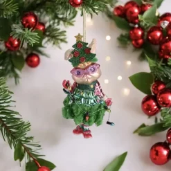 Weihnachtsbaumschmuck HASENMÄDCHEN GiftCompany H 15 cm