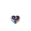 Weihnachtsbaumschmuck HERZ GiftCompany H 9 cm transparent