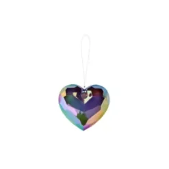 Weihnachtsbaumschmuck HERZ GiftCompany H 9 cm transparent