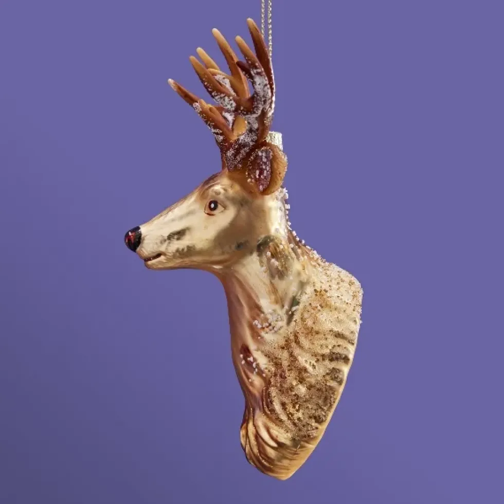 Weihnachtsbaumschmuck Hirsch Harry gold