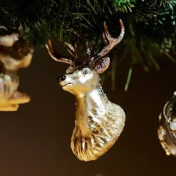 Weihnachtsbaumschmuck Hirsch Harry gold