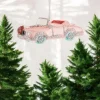 Weihnachtsbaumschmuck HOCHZEITSAUTO rosa GiftCompany B 14 cm