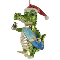 Weihnachtsbaumschmuck KROKODIL GiftCompany H 12 cm