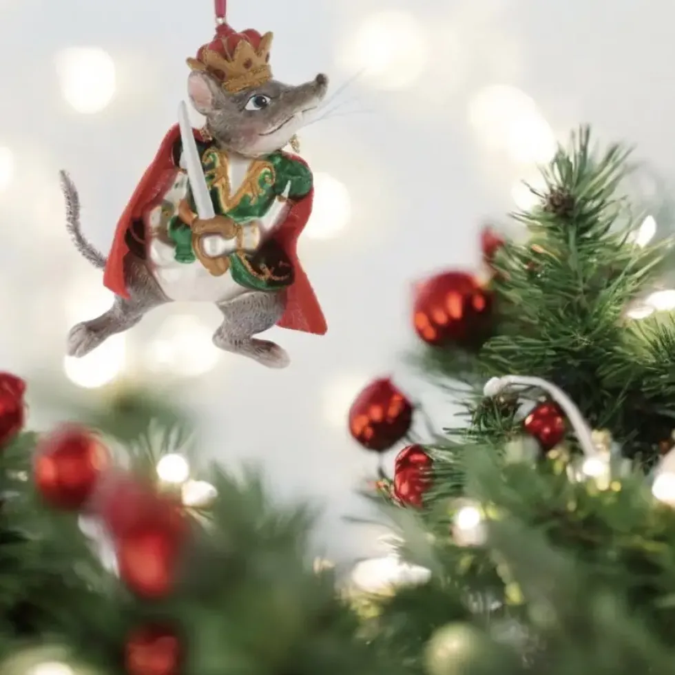 Weihnachtsbaumschmuck MAUSKÖNIG GiftCompany H 13 cm