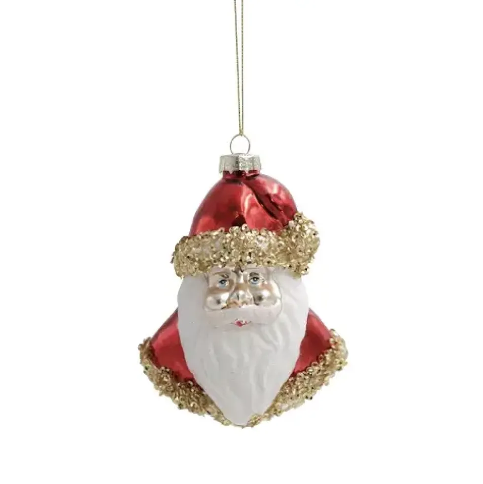 Weihnachtsbaumschmuck SANTA FACE Werner Voß Höhe 12 cm