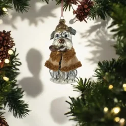 Weihnachtsbaumschmuck SCHNAUZER GiftCompany H 15 cm