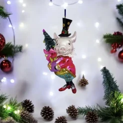 Weihnachtsbaumschmuck SCHWEIN GiftCompany H 16 cm