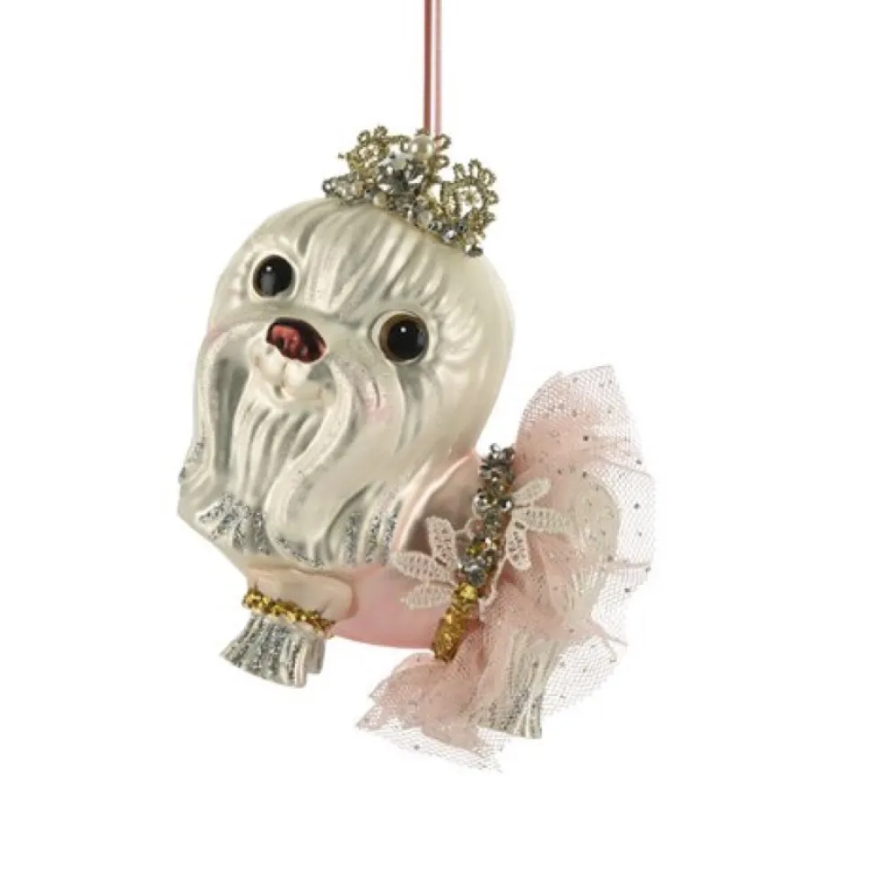 Weihnachtsbaumschmuck SHIH TZU GiftCompany H 11 cm