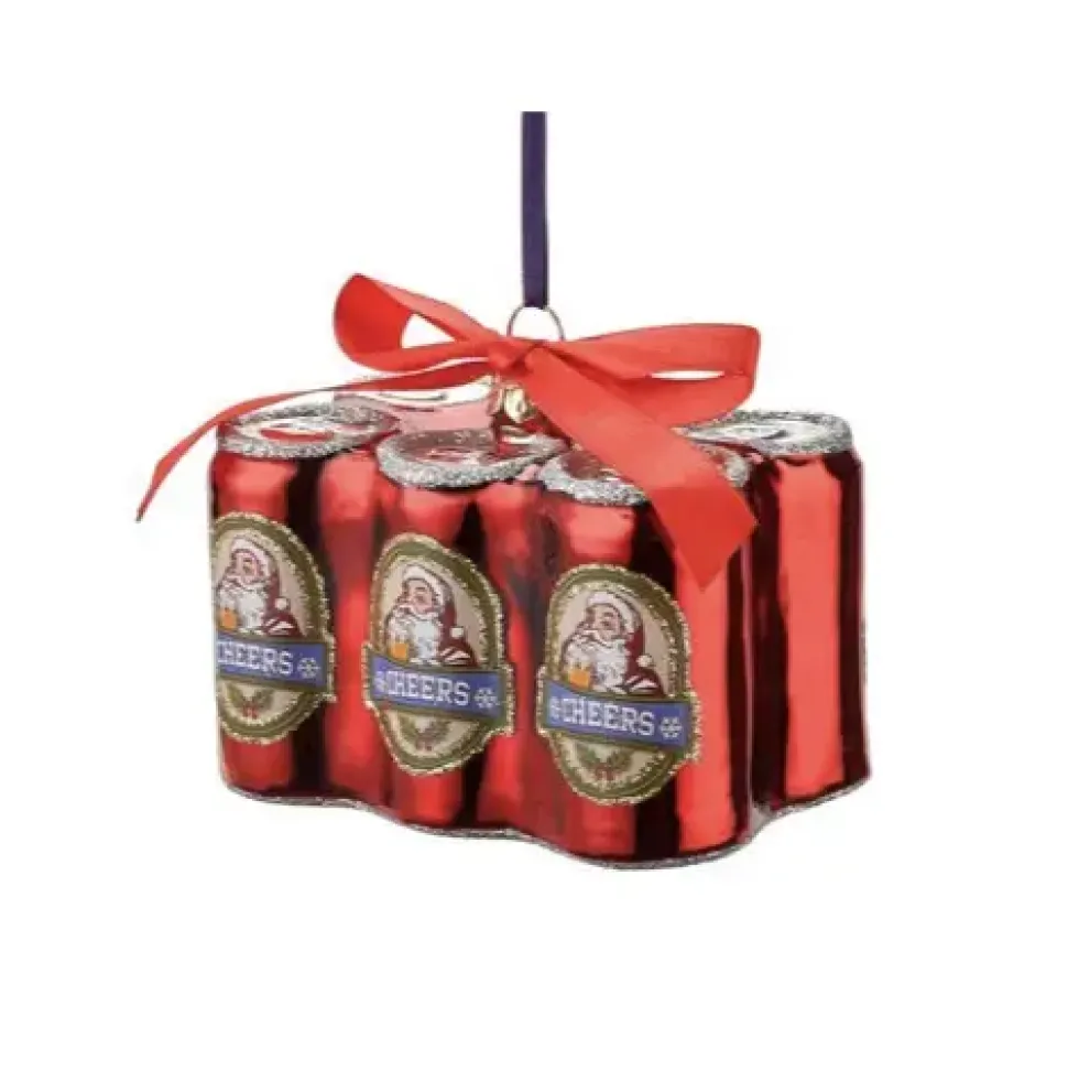 Weihnachtsbaumschmuck SIXPACK BIERDOSEN GiftCompany H 6 cm