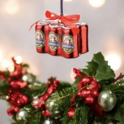Weihnachtsbaumschmuck SIXPACK BIERDOSEN GiftCompany H 6 cm