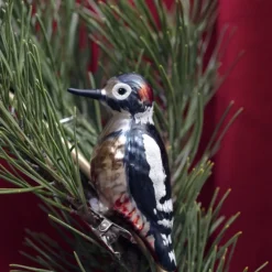 Weihnachtsbaumschmuck Specht mit Clip Werner Voß Höhe 8 cm