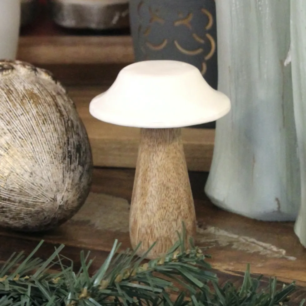 Weihnachtsdeko Dekopilz GiftCompany Höhe 10 cm