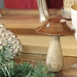 Weihnachtsdeko Dekopilz GiftCompany Höhe 10 cm