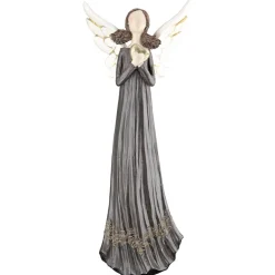 Weihnachtsdeko Engel 2er Set ELODI Höhe 37 cm