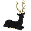 Weihnachts Deko Figur Hirsch schwarz Werner Voß