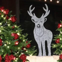 Weihnachtsdeko Filz Rentier HOMELY Casablanca Höhe 83 cm