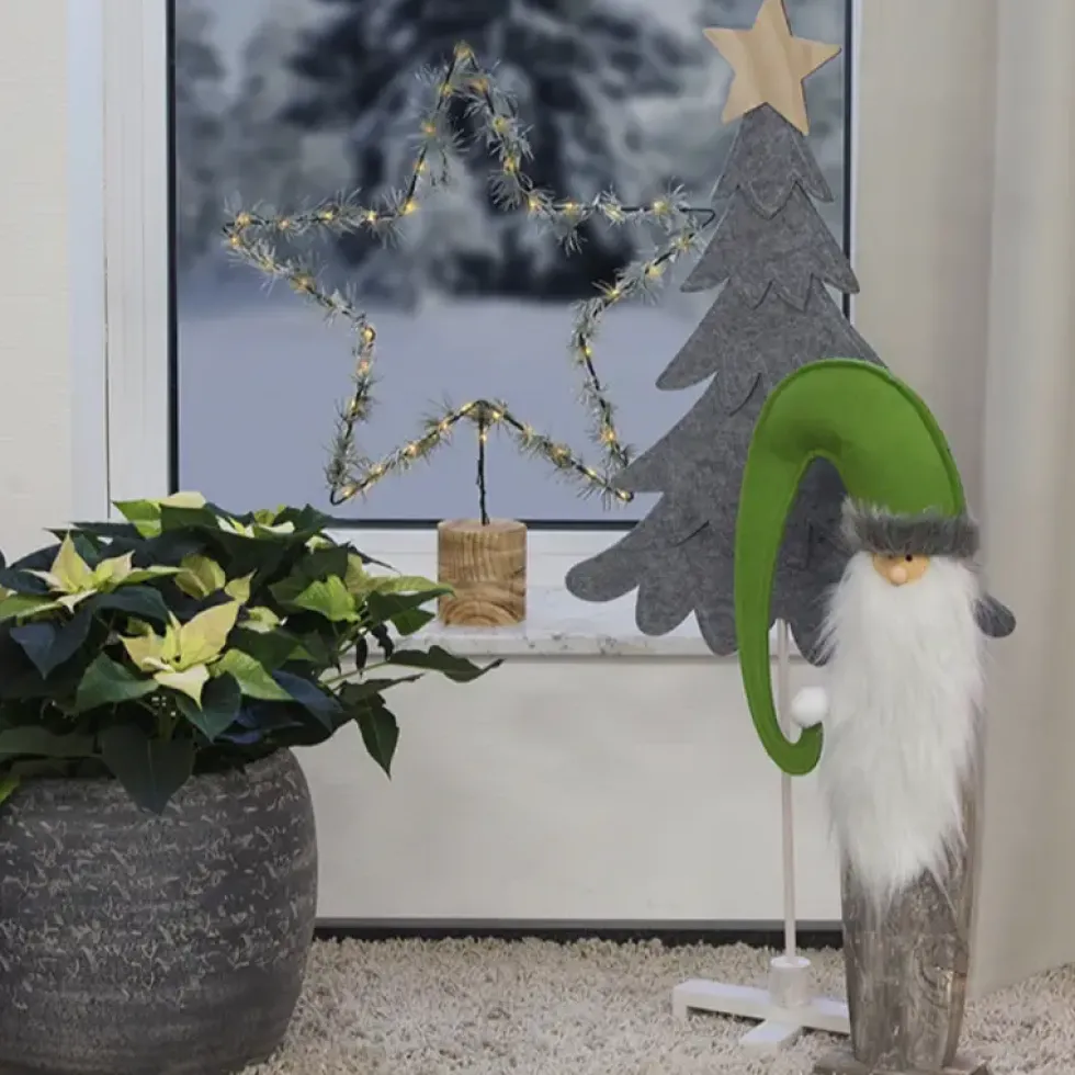Weihnachtsdeko Filz Santa Fiete