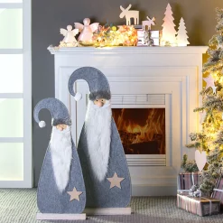 Weihnachtsdeko Filz Santa Mats