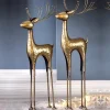 Weihnachtsdeko Metall Hirsch Knut Casablanca Höhe 85 cm