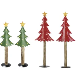 Weihnachtsdeko Metall Tannenbaum Navidad Casablanca H 50 cm