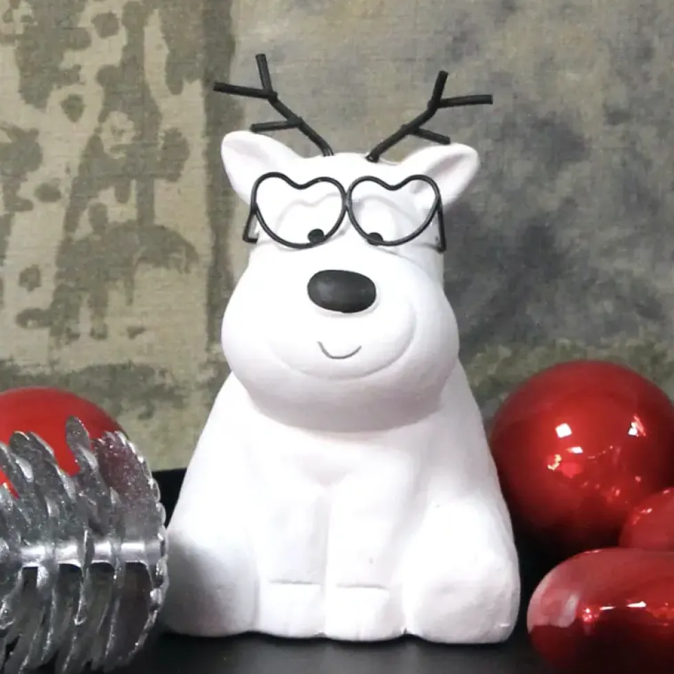 Weihnachtsdeko NERDY Rentier GiftCompany Höhe 16 cm