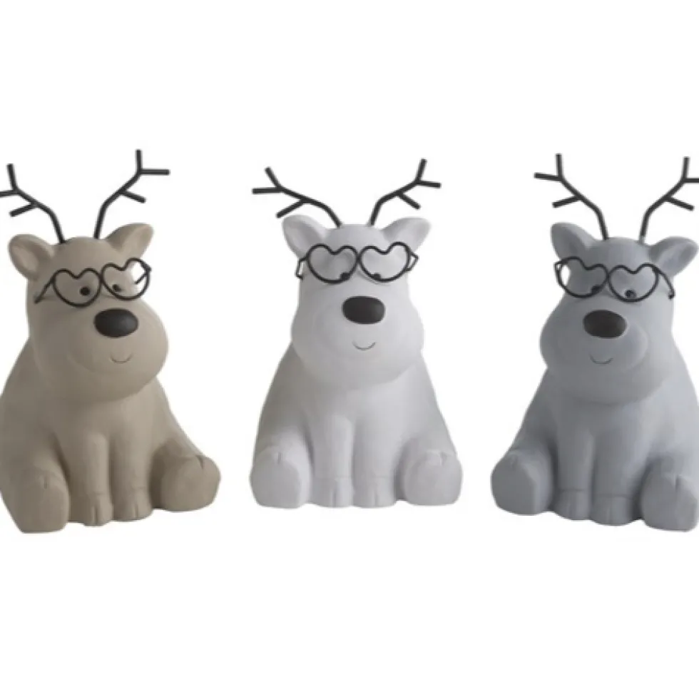 Weihnachtsdeko NERDY Rentier GiftCompany Höhe 16 cm