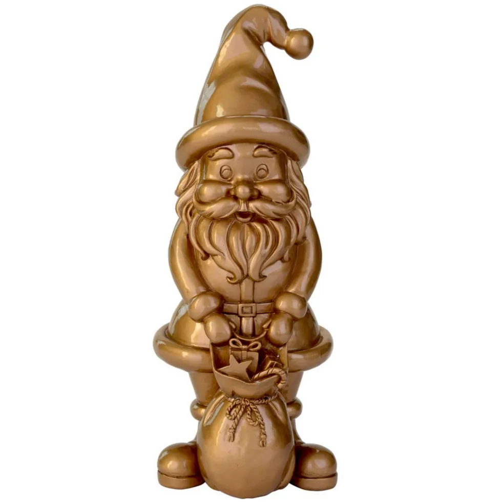 Weihnachtsdeko Santa GiftCompany gold