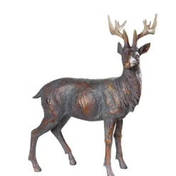 Weihnachtsfigur Hirsch Hgrid Höhe 43 cm