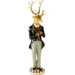 Weihnachtsfigur Hirsch im Frack Werner Voß