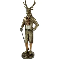 Weihnachtsfigur Hirsch Mr. Edel Werner Voß Höhe 54 cm