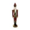 Weihnachtsfigur Nussknacker rot Werner Voß Höhe 102 cm